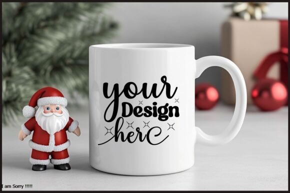 Christmas Mug Mockup 30: Graphics for Product Mockups