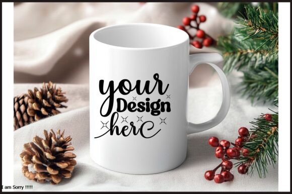 Christmas Mug Mockup 79: Essential Graphics for Product Mockups