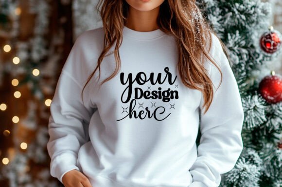 Christmas Sweater Mockup 110: Graphics & Product Mockups