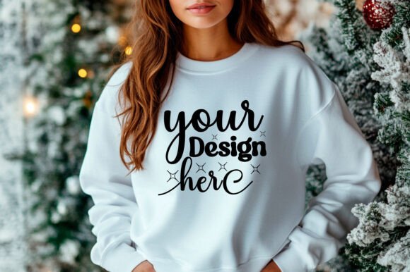 Christmas Sweater Mockup 113: Graphics for Product Mockups
