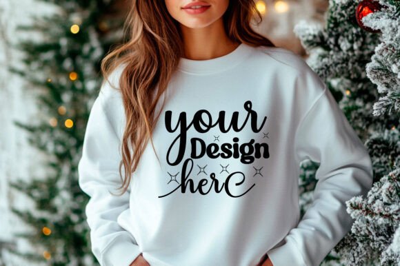 Christmas Sweater Mockup 161: Essential Graphics & Product Mockups
