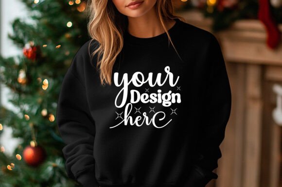 Christmas Sweater Mockup 17: Graphics for Product Mockups