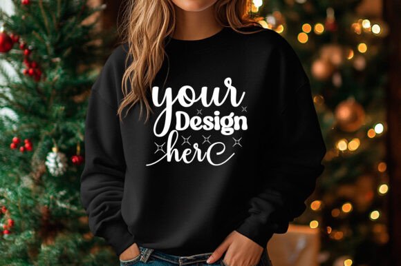 Christmas Sweater Mockup 19: Graphics & Product Mockups