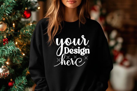 Christmas Sweater Mockup 25: Premium Graphics for Product Mockups