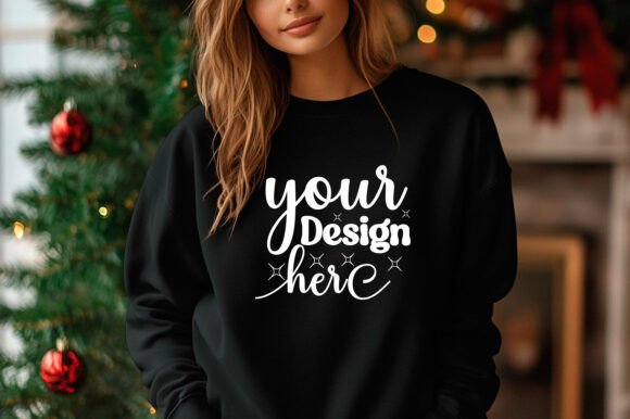 Christmas Sweater Mockup 39: Graphics for Product Mockups