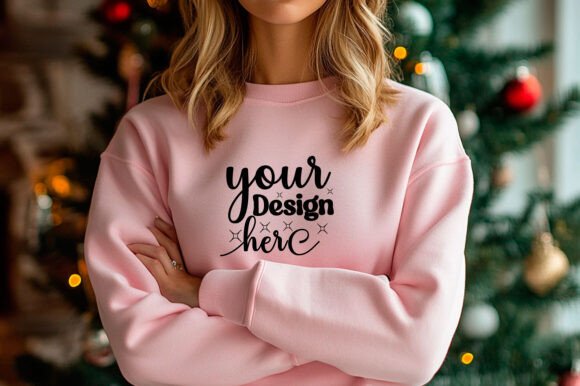 Christmas Sweater Mockup 57: Graphics for Product Mockups