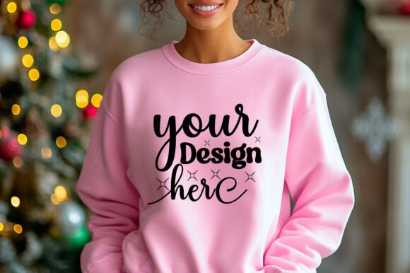 Christmas Sweater Mockup 58: Essential Graphics for Product Mockups