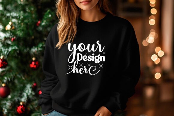 Christmas Sweater Mockup 6: Premium Graphics for Product Mockups