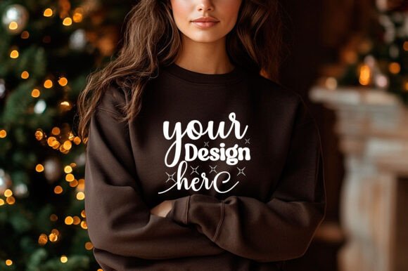 Christmas Sweater Mockup 62: Graphics for Product Mockups