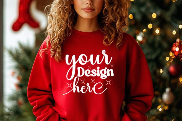 Christmas Sweater Mockup 76: Graphics & Product Mockups