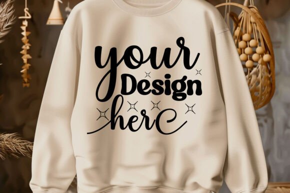 Gildan 18000 Christmas Men Mockup 192: Graphics & Product Mockups