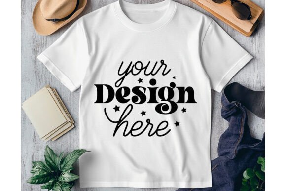 Gildan 64000 White Mockup 29: Essential Graphics
