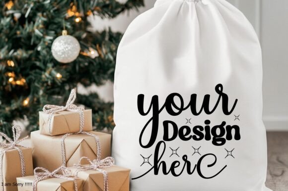 Review: Christmas Santa Sack Mockup Jpg 26