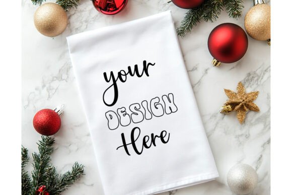 Reviewing Christmas Towel Mockup 15 for Holiday Projects