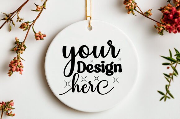 Valentine Round Mockup 55: Graphics for Product Mockups