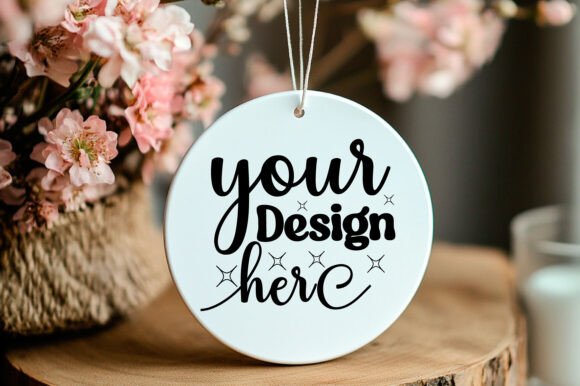 Valentine Round Mockup 70: Graphics for Product Mockups